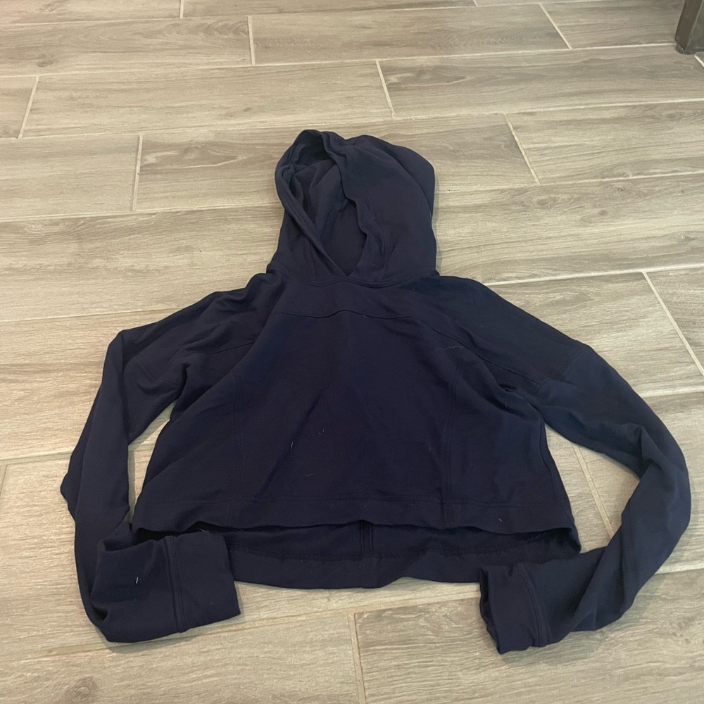 Lululemon Jacket Hoodie Sweatshirt Navy Blue 6
